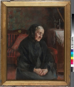 Grandmother, Portrait of Mrs. Augusta Frosterus (née Norling) by Hanna Frosterus-Segerstråle