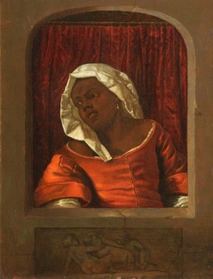 Head of a Black Woman by Gabriël Metsu