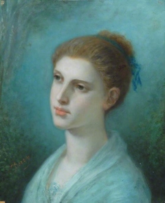 Head of a Girl by Pierre-Joseph Dedreux-Dorcy