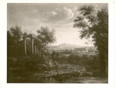 heroic landscape by Claude Lorrain