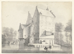 Het kasteel Oudaan by Roelant Roghman