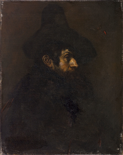 Homme au grand chapeau by Eduardo Zamacois y Zabala