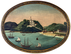 Igreja e praia da Glória by Anonymous