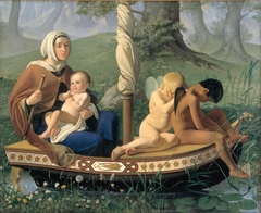 Infancy. From the series: The Four Ages of Man by Ditlev Blunck