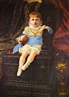 Infant John IV of Portugal, Duke of Braganza, in 1608 by Pedro Américo