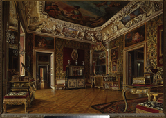 Interior of the royal bedroom at the Wilanów Palace by Aleksander Gryglewski