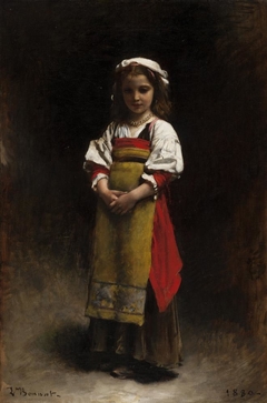 Italian Girl by Léon Bonnat