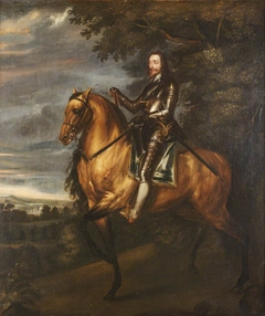 King Charles I on Horseback by Anonymous