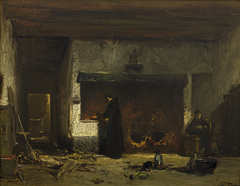 Kloosterkeuken by Johannes Bosboom