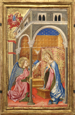 L'Annonciation by Giovanni di Tommasino Crivelli