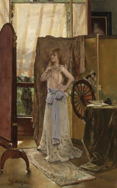 L'Étude du Rôle by Alfred Stevens