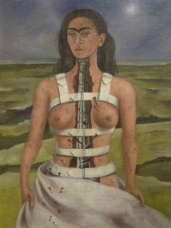 La columna rota, The Broken Column by Frida Kahlo