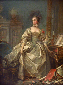 La Marquise de Pompadour by François Boucher