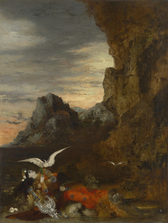 La mort de Sapho by Gustave Moreau