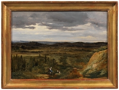 Landscape by The River Mosel by Théodore Rousseau