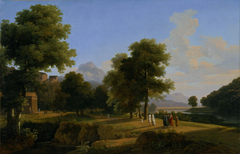 Landscape, Site of Greece (Paysage, Site de la Grèce) by Jean-Victor Bertin