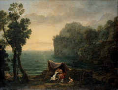 Landscape with Acis and Galatea by Claude Lorrain