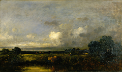 Landscape with Cow by Jules Dupré