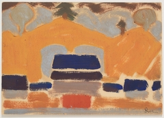 Landscape with Houses by Arthur Dove