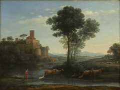 Landscape with the Voyage of Jacob by Claude Lorrain