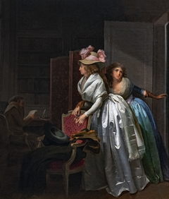 Le Cadeau délicat by Louis-Léopold Boilly