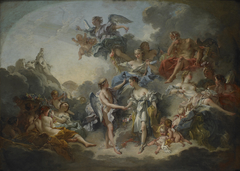 Le mariage de l'Amour et Psyché by François Boucher