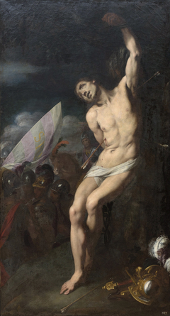 Le martyre de Saint Sébastien by Daniele Crespi