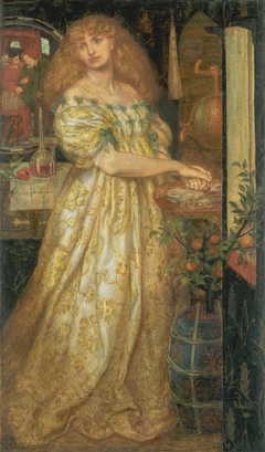 Lucrezia Borgia by Dante Gabriel Rossetti