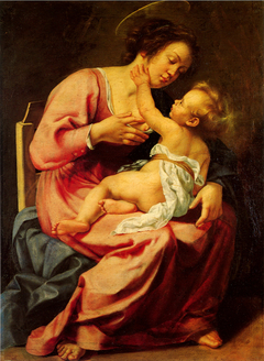 Madonna and Child by Artemisia Gentileschi