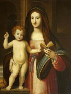 Madonna and Child with a Pomegranate by Unknown Artist