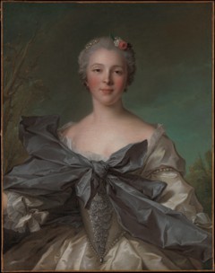 Marie Françoise de La Cropte de St. Abre, Marquise d'Argence by Jean-Marc Nattier