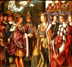 Marriage of St. Ursula and Prince Conan by Master of the Altarpiece of Santa Auta