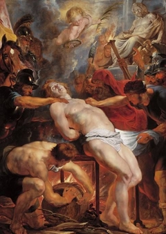 Martyrium des hl. Laurentius by Peter Paul Rubens