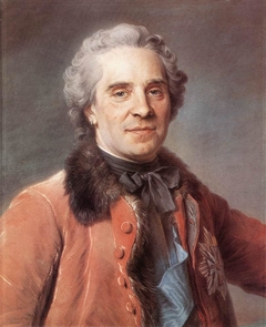 Maurice, Comte de Saxe, Marshal of France by Maurice-Quentin de La Tour