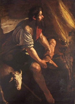 Moses and the Burning Bush by after Domenico Fetti