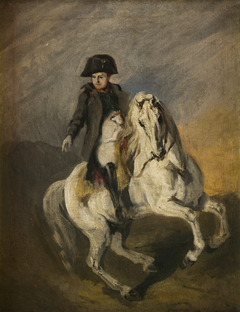 Napoleon on a Grey Horse by Piotr Michałowski