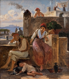 Neapolitan way of life by Wilhelm Marstrand