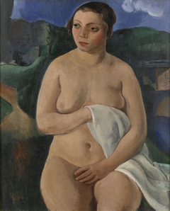 Nude in a Landscape by Georges Kars