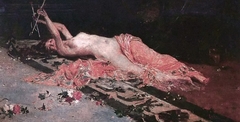 Odalisque by Juan Luna