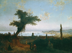 Old Feodosia by Ivan Ayvazovsky