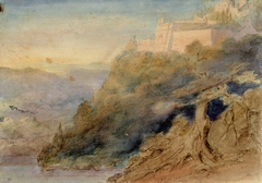 Palazzolo, Italian Landscape by Robert Wilhelm Ekman