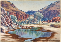 Palm Valley by Albert Namatjira