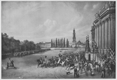 Parade in Potsdam im Jahre 1817 by Franz Krüger