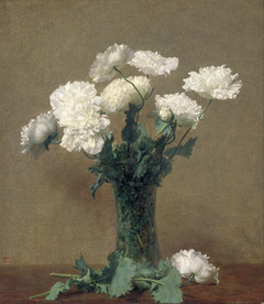 Poppies by Henri Fantin-Latour