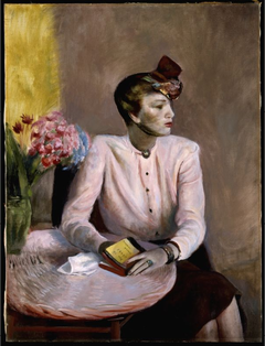 Portia in a Pink Blouse by Guy P. Du Bois