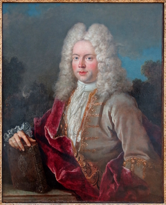 Portrait d'un contrôleur des guerres by Jean-Baptiste Oudry