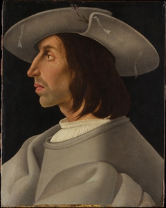 Portrait of a Man in Profile by Italian Painter