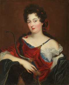 Portrait of a Princess of France as Diana by Anonymous