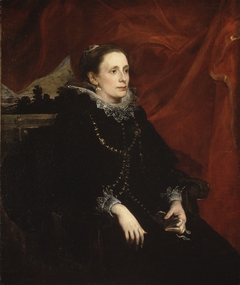 Portrait of a Woman, Called the Marchesa Durazzo by Anthony van Dyck