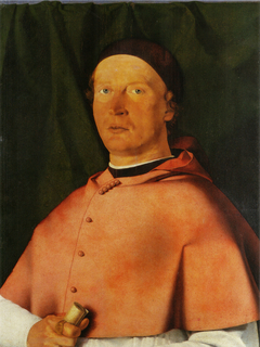 Portrait of Bishop Bernardo de' Rossi by Lorenzo Lotto